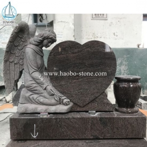 Paradiso Angel Tombstone With Heart HAOBO-STONE