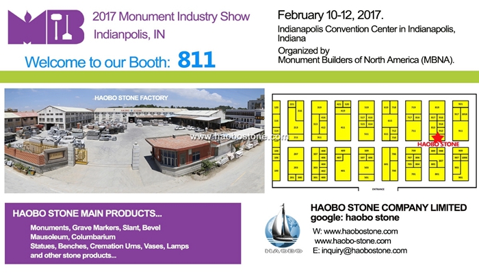Haobo Stone is ready to attend 2017 Monument Industry Show